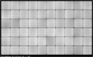 光伏组件微裂纹检测（EL）图片